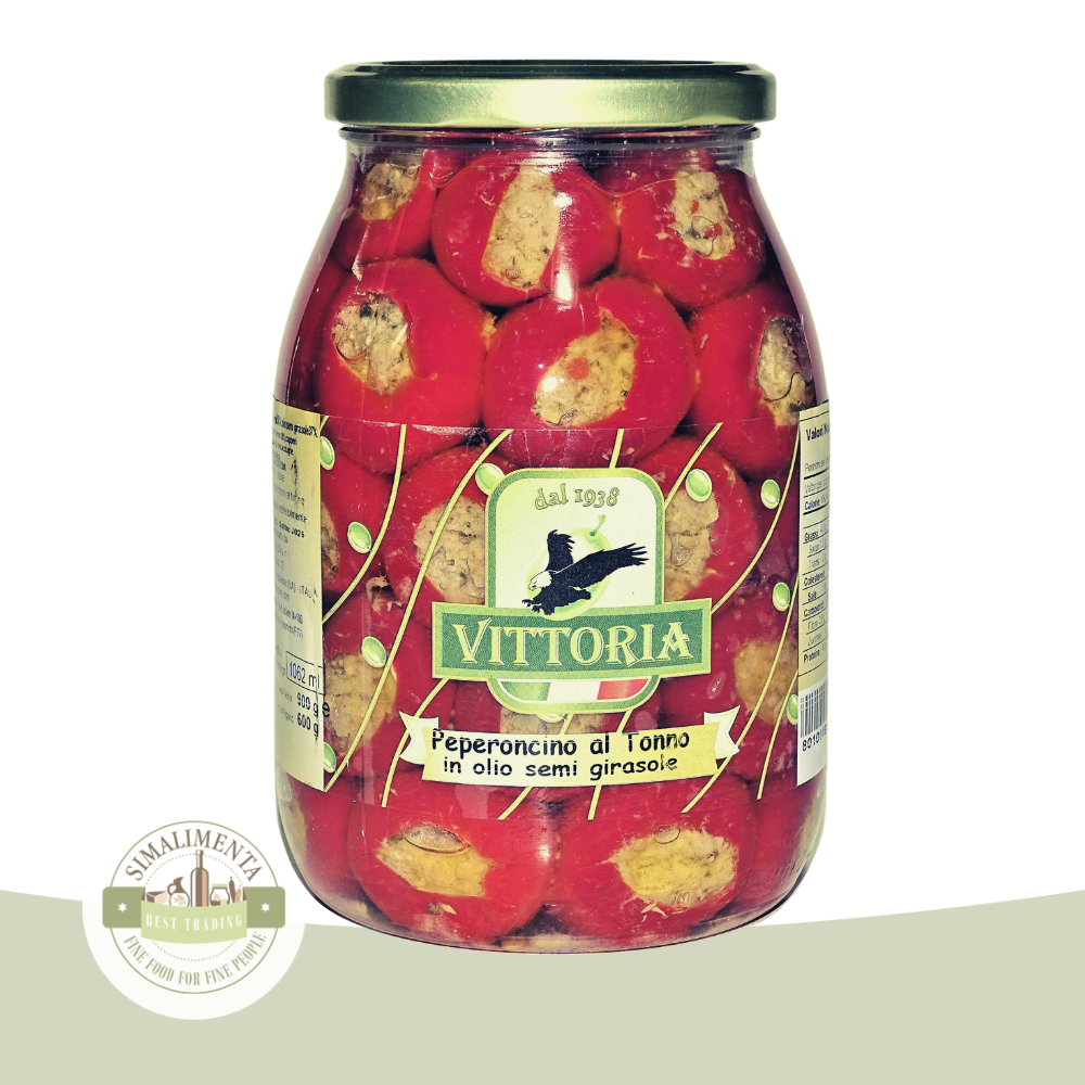 Peperoncino Ripieni in Olio 1000 ml Peperoncino Ripieni in Olio 1000 g - imagine 1