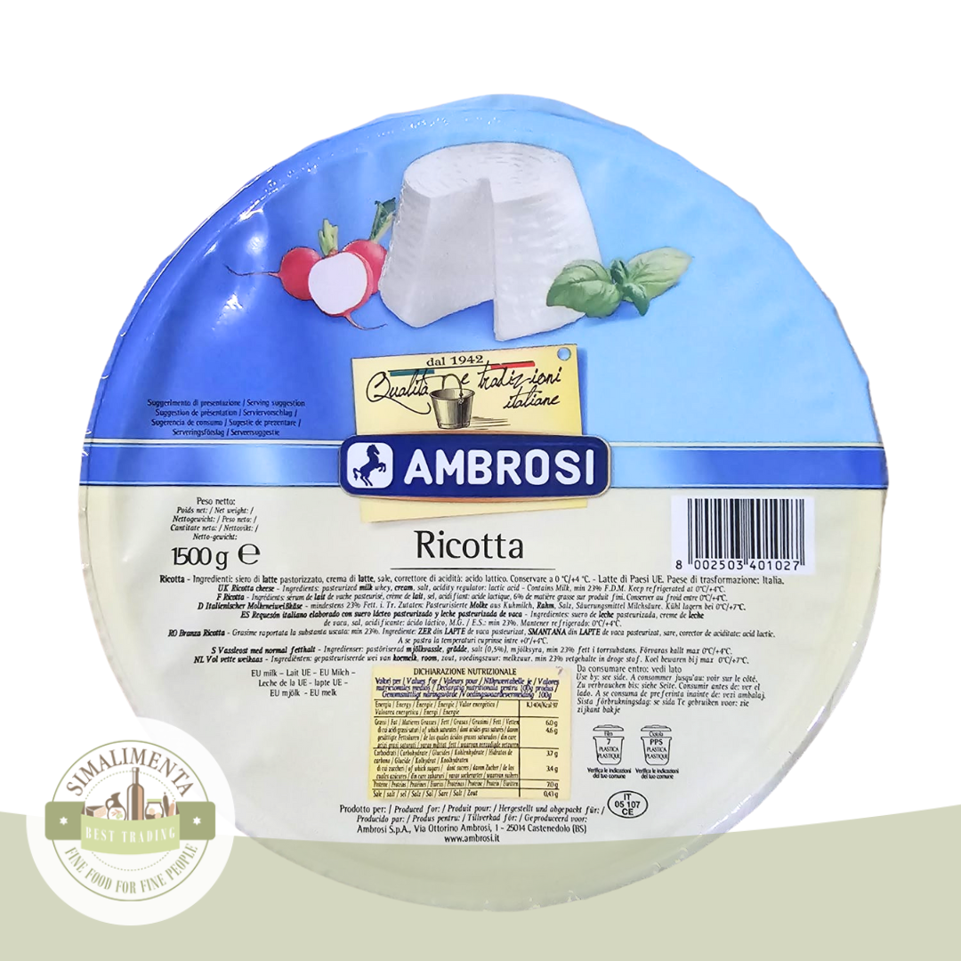 Ricotta Ricotta 1500g/2 - imagine 1